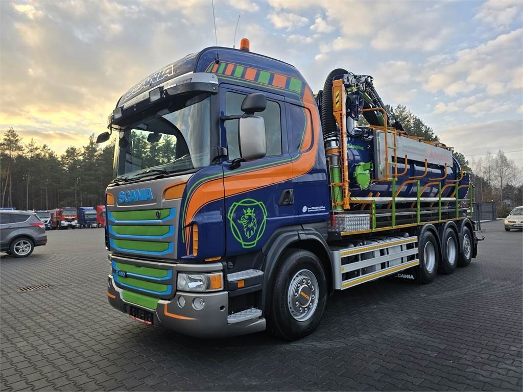Scania Amphitec VORTEX G2 ATEX suction and blowing vacuum - Xe tải chân không: hình 3 Scania Amphitec VORTEX G2 ATEX suction and blowing vacuum - Xe tải chân không: hình 3