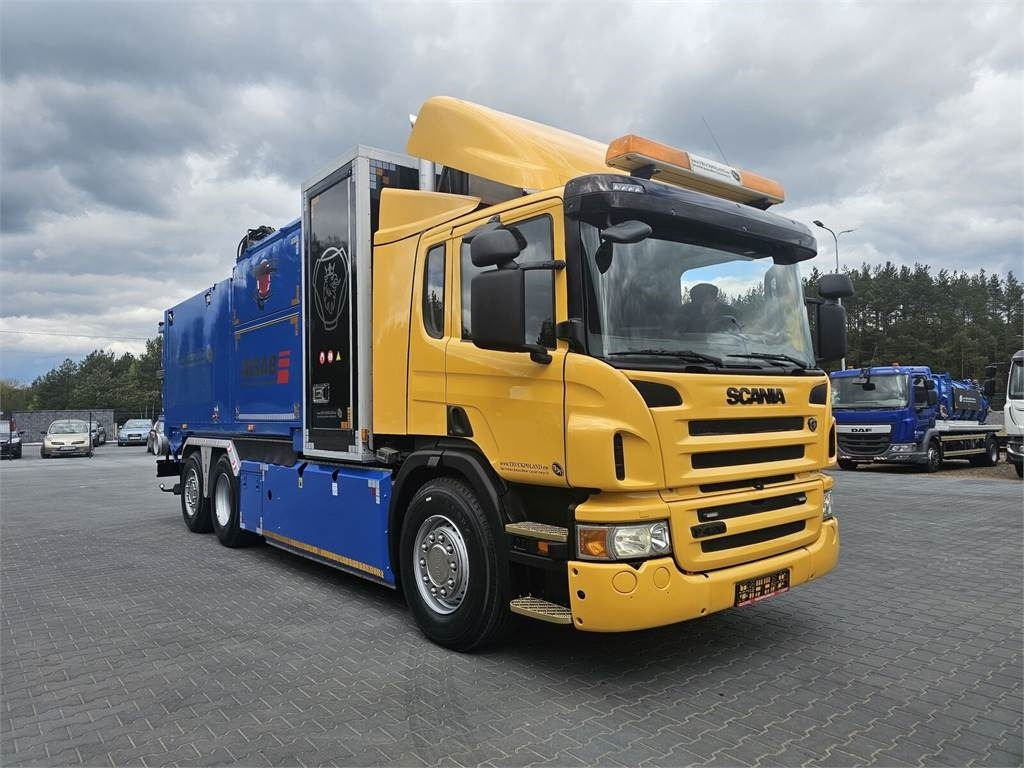 Scania DISAB ENVAC Saugbagger vacuum cleaner excavator su - Xe tải chân không: hình 2 Scania DISAB ENVAC Saugbagger vacuum cleaner excavator su - Xe tải chân không: hình 2