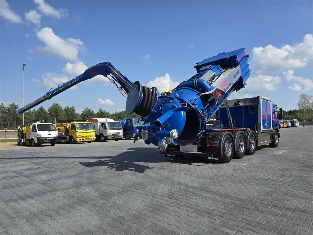 Scania KAISER EUR-MARK PL 8 Vacuum suction-blowing loader - Xe tải chân không: hình 1 Scania KAISER EUR-MARK PL 8 Vacuum suction-blowing loader - Xe tải chân không: hình 1