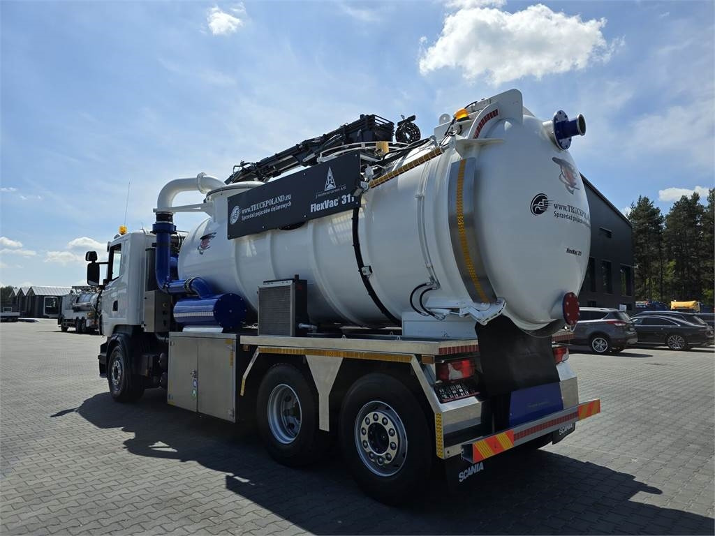 Scania Saugbagger Larsen FlexVac 311 Vacuum suction loade - Xe tải chân không: hình 5 Scania Saugbagger Larsen FlexVac 311 Vacuum suction loade - Xe tải chân không: hình 5