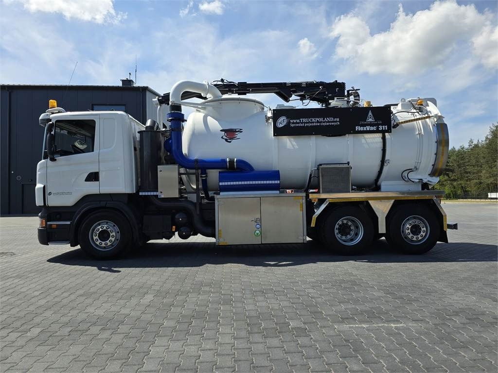 Scania Saugbagger Larsen FlexVac 311 Vacuum suction loade - Xe tải chân không: hình 4 Scania Saugbagger Larsen FlexVac 311 Vacuum suction loade - Xe tải chân không: hình 4
