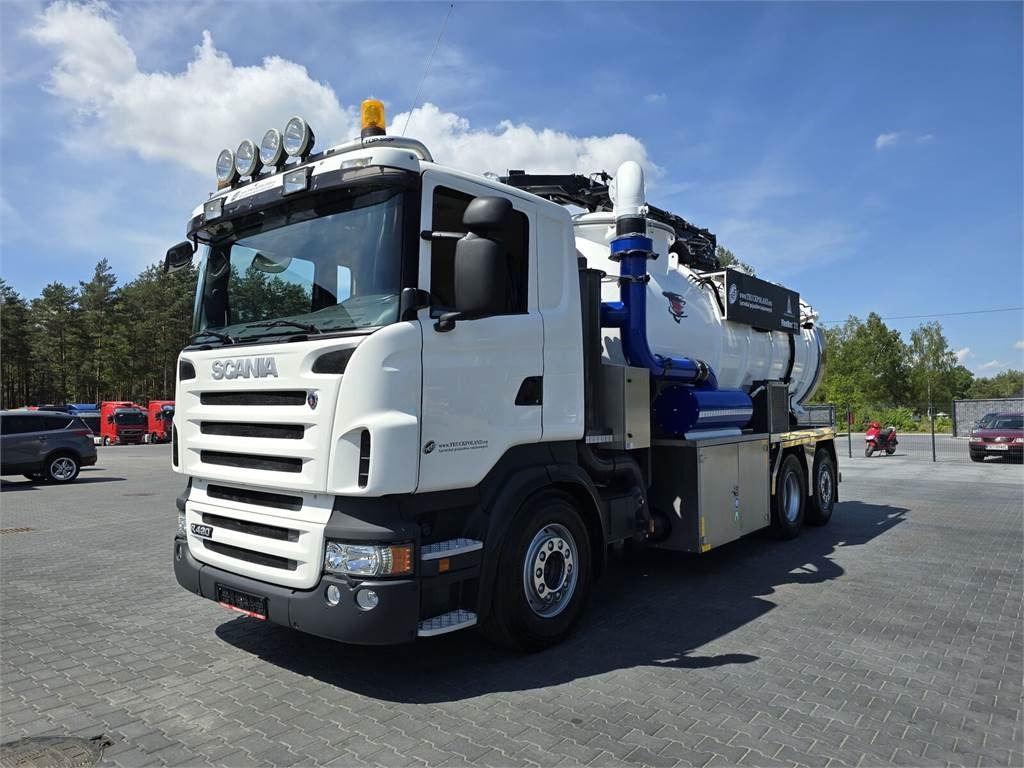 Scania Saugbagger Larsen FlexVac 311 Vacuum suction loade - Xe tải chân không: hình 3 Scania Saugbagger Larsen FlexVac 311 Vacuum suction loade - Xe tải chân không: hình 3
