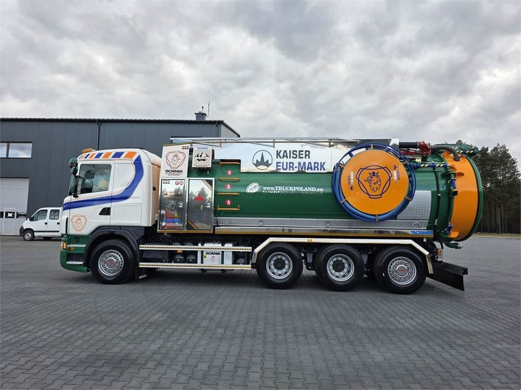 Scania WUKO KAISER EUR-MARK PKL 12.8 FOR CLEANING CANALS - Xe tải chân không: hình 4 Scania WUKO KAISER EUR-MARK PKL 12.8 FOR CLEANING CANALS - Xe tải chân không: hình 4