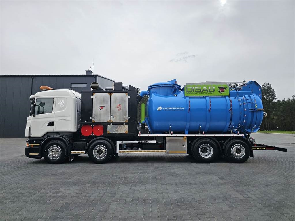 Scania Disab Centurion P210/8 Vacuum suction loader - Tiện ích/ Xe đặc dụng: hình 4 Scania Disab Centurion P210/8 Vacuum suction loader - Tiện ích/ Xe đặc dụng: hình 4