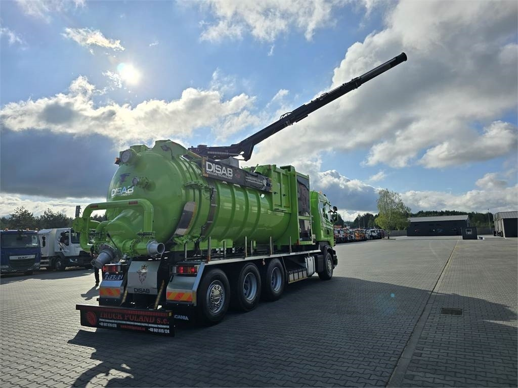 Tiện ích/ Xe đặc dụng Scania Disab Centurion P210/9 Suction-blowing vacuum load: hình 6