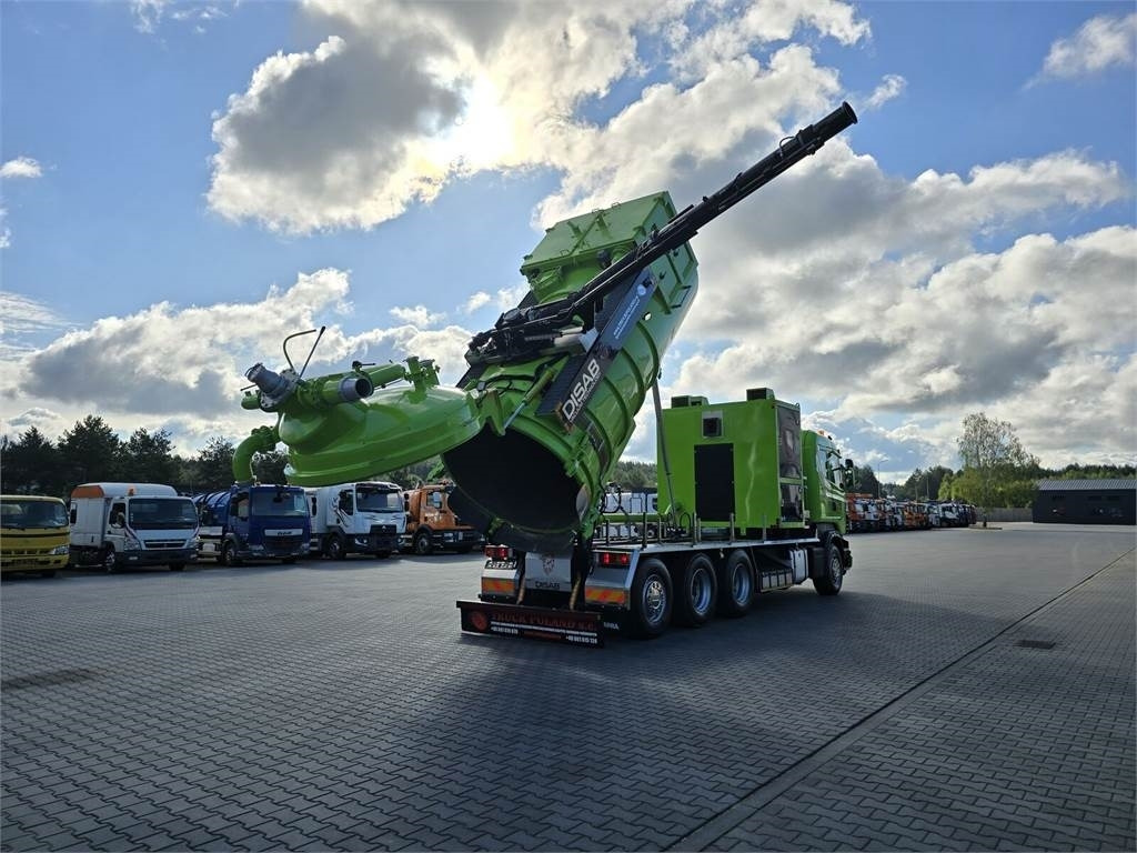 Tiện ích/ Xe đặc dụng Scania Disab Centurion P210/9 Suction-blowing vacuum load: hình 11