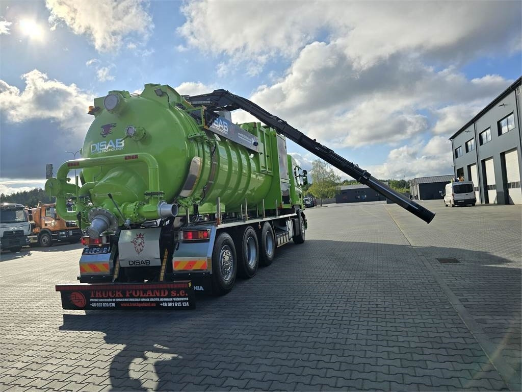 Tiện ích/ Xe đặc dụng Scania Disab Centurion P210/9 Suction-blowing vacuum load: hình 8