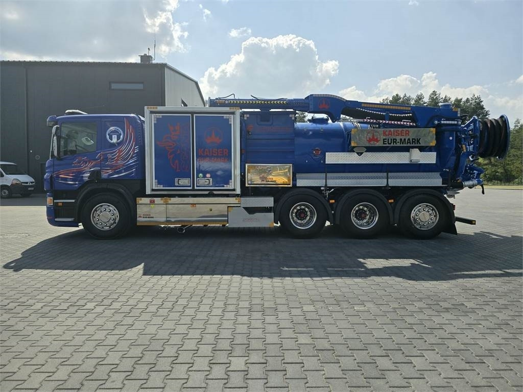 Scania KAISER EUR-MARK PL 8 Vacuum suction-blowing loader - Tiện ích/ Xe đặc dụng: hình 4 Scania KAISER EUR-MARK PL 8 Vacuum suction-blowing loader - Tiện ích/ Xe đặc dụng: hình 4
