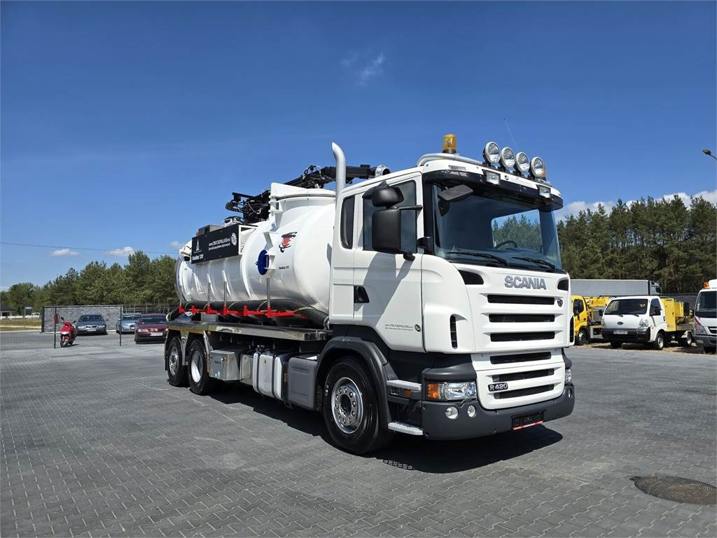 Scania Saugbagger Larsen FlexVac 311 Vacuum suction loade - Tiện ích/ Xe đặc dụng: hình 2 Scania Saugbagger Larsen FlexVac 311 Vacuum suction loade - Tiện ích/ Xe đặc dụng: hình 2