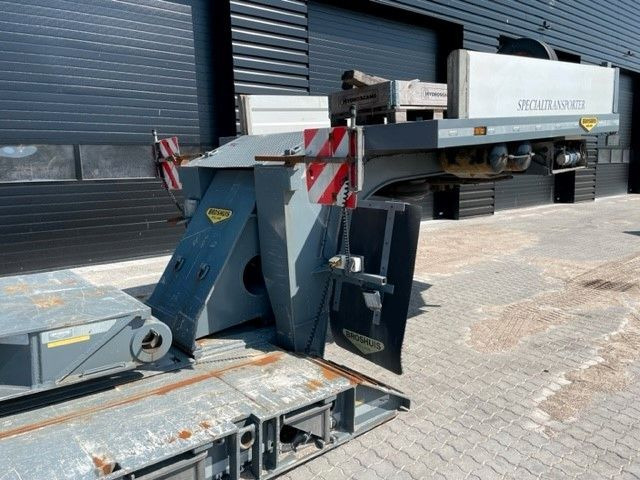 Broshuis 3 achs Tiefbett / 2 x Verlärungsträger / 19 M - Sơ mi rơ moóc thùng thấp: hình 4 Broshuis 3 achs Tiefbett / 2 x Verlärungsträger / 19 M - Sơ mi rơ moóc thùng thấp: hình 4
