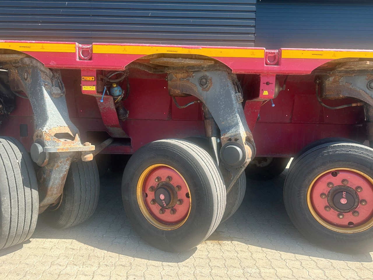 Sơ mi rơ moóc thùng thấp Faymonville 3+5 Variomax Tiefbett Faymonville 3+5 Variomax Tiefbett: hình 8 Sơ mi rơ moóc thùng thấp Faymonville 3+5 Variomax Tiefbett Faymonville 3+5 Variomax Tiefbett: hình 8