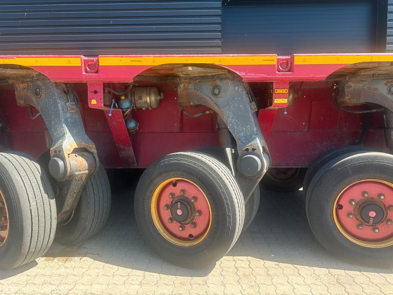 Sơ mi rơ moóc thùng thấp Faymonville 3+5 Variomax Tiefbett Faymonville 3+5 Variomax Tiefbett: hình 9 Sơ mi rơ moóc thùng thấp Faymonville 3+5 Variomax Tiefbett Faymonville 3+5 Variomax Tiefbett: hình 9