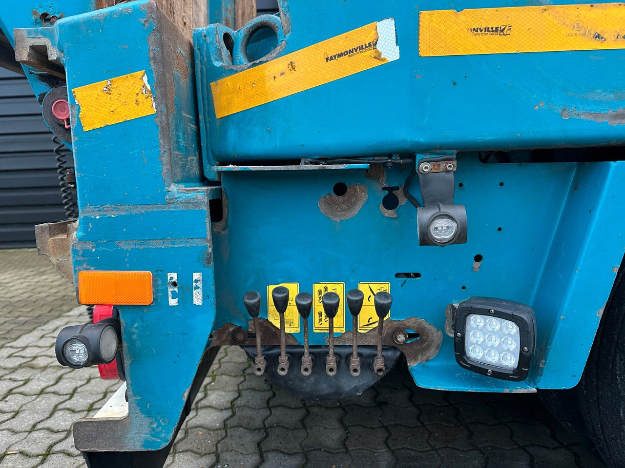 Faymonville 5 achs tieflader / Hydr. Verbreiterung HAUM-V - Sơ mi rơ moóc thùng thấp: hình 5 Faymonville 5 achs tieflader / Hydr. Verbreiterung HAUM-V - Sơ mi rơ moóc thùng thấp: hình 5