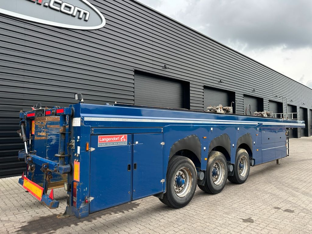 Langendorf 3 achs Innenlader Langendorf 3 achs Innenlader - Sơ mi rơ moóc thùng thấp: hình 2 Langendorf 3 achs Innenlader Langendorf 3 achs Innenlader - Sơ mi rơ moóc thùng thấp: hình 2