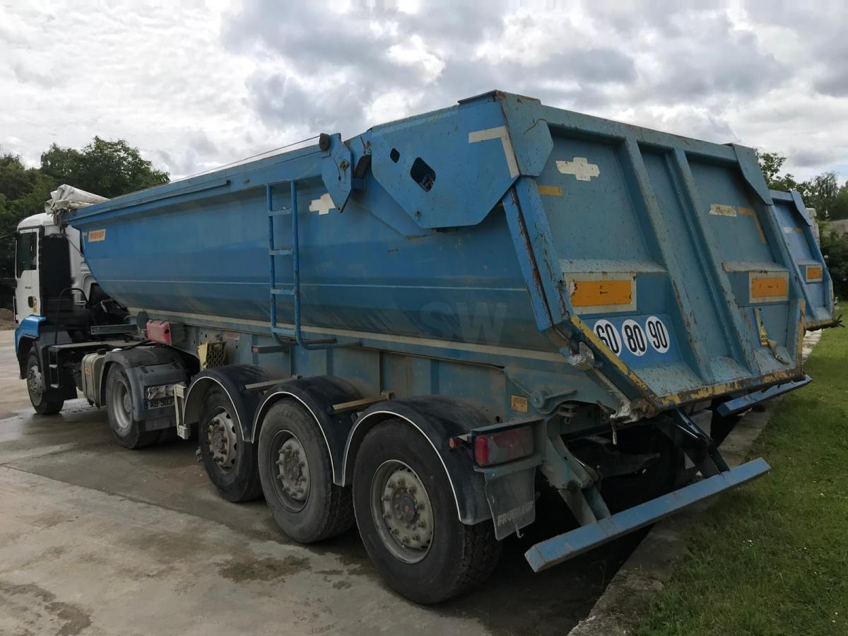 Fruehauf Benne 38 T – 3 essieux - Sơ mi rơ moóc ben: hình 1 Fruehauf Benne 38 T – 3 essieux - Sơ mi rơ moóc ben: hình 1