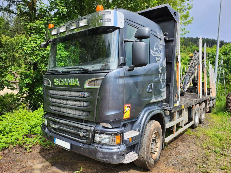 Scania R R 580 - Xe chở gỗ, Xe cẩu tự hành: hình 2 Scania R R 580 - Xe chở gỗ, Xe cẩu tự hành: hình 2
