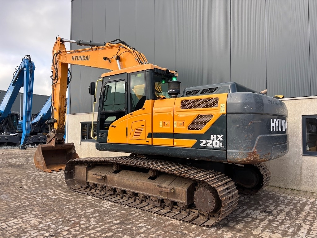 Hyundai HX 220 L - HX 220 - HX220L - Máy xúc bánh xích: hình 3 Hyundai HX 220 L - HX 220 - HX220L - Máy xúc bánh xích: hình 3