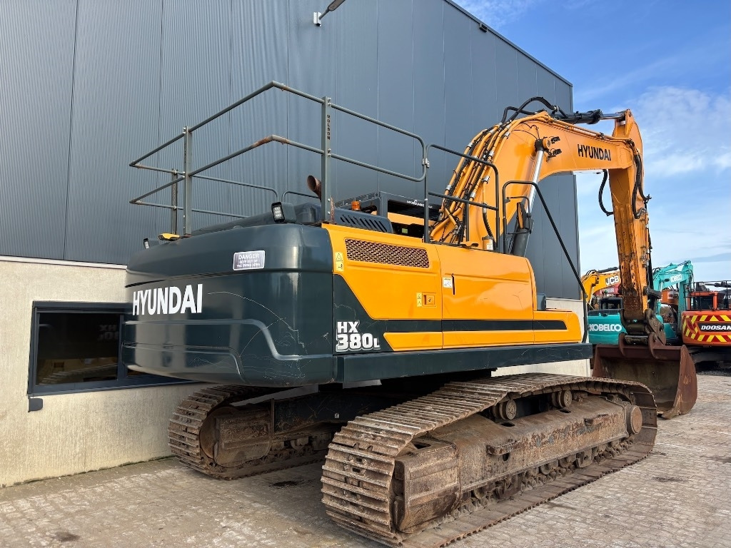 Hyundai HX 380 L - HX380 - HX 330 - Máy xúc bánh xích: hình 5 Hyundai HX 380 L - HX380 - HX 330 - Máy xúc bánh xích: hình 5