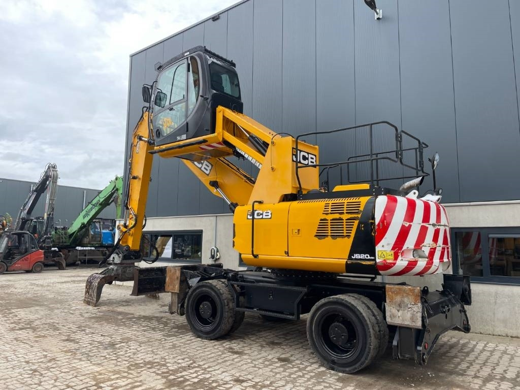 JCB JS 20 MH -- JCB JS20MH -- outriggers and blade - Máy cạp rác/ Công nghiệp: hình 3 JCB JS 20 MH -- JCB JS20MH -- outriggers and blade - Máy cạp rác/ Công nghiệp: hình 3