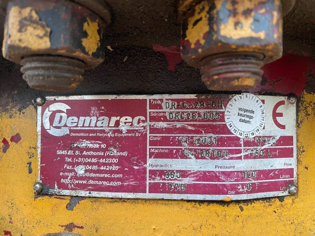Máy xúc phá dỡ Liebherr R 954 C HDV -- 28 mtr -- High Reach Demolition: hình 34
