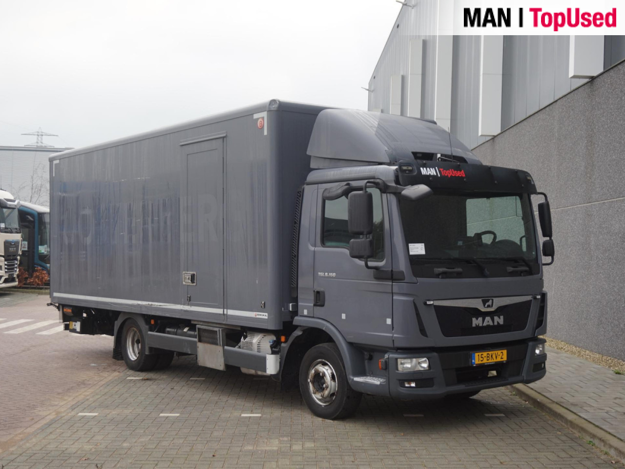 Xe tải hộp MAN TGL 8.160 4X2 BB: hình 14 Xe tải hộp MAN TGL 8.160 4X2 BB: hình 14