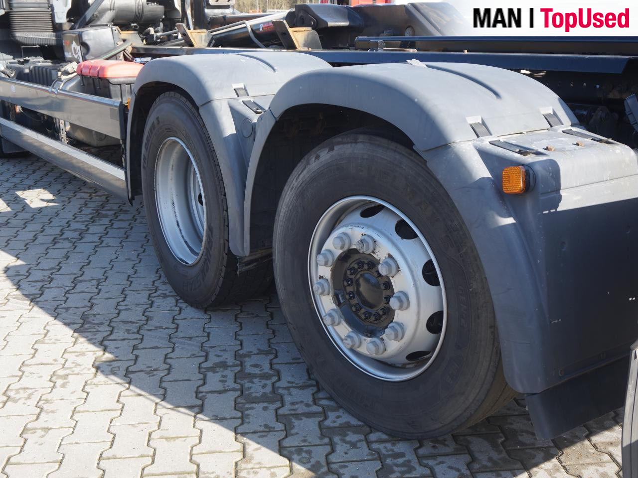 MAN TGS 26.460 6X2-4 BL Abroll Kipper - Xe ben: hình 4 MAN TGS 26.460 6X2-4 BL Abroll Kipper - Xe ben: hình 4