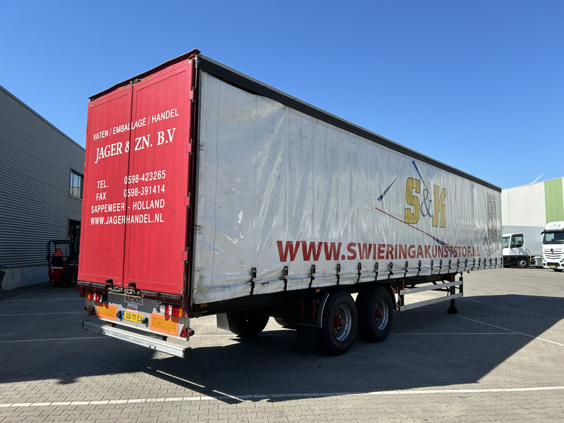 Bulthuis TSAA 08 / Curtainside Trailer / 2 axle BPW Drum / NL Trailer - Sơ mi rơ moóc mui bạt: hình 2 Bulthuis TSAA 08 / Curtainside Trailer / 2 axle BPW Drum / NL Trailer - Sơ mi rơ moóc mui bạt: hình 2