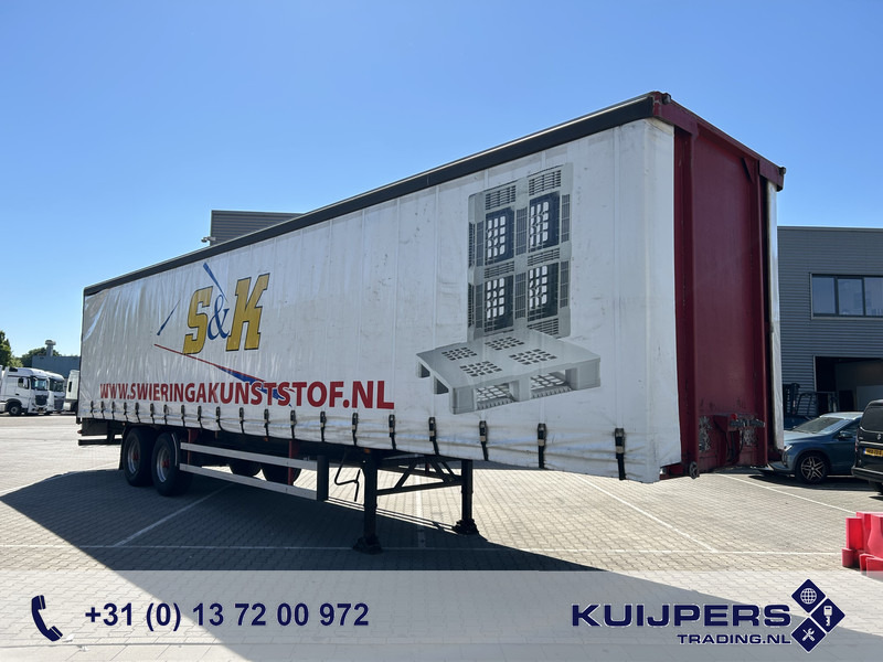 Bulthuis TSAA 08 / Curtainside Trailer / 2 axle BPW Drum / NL Trailer - Sơ mi rơ moóc mui bạt: hình 1 Bulthuis TSAA 08 / Curtainside Trailer / 2 axle BPW Drum / NL Trailer - Sơ mi rơ moóc mui bạt: hình 1