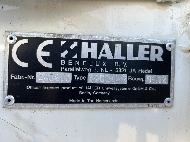 Xe tải chở rác DAF CF 75 250 EEV / Haller X2C 20m3 / Garbage Truck - Muhlwagen - Camion Poubelle: hình 9