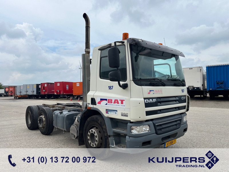 DAF FAG CF75.250 EEV Euro 5 / 6x2 / 158 DKM / Chassis-Cabine - Xe tải khung gầm: hình 1 DAF FAG CF75.250 EEV Euro 5 / 6x2 / 158 DKM / Chassis-Cabine - Xe tải khung gầm: hình 1