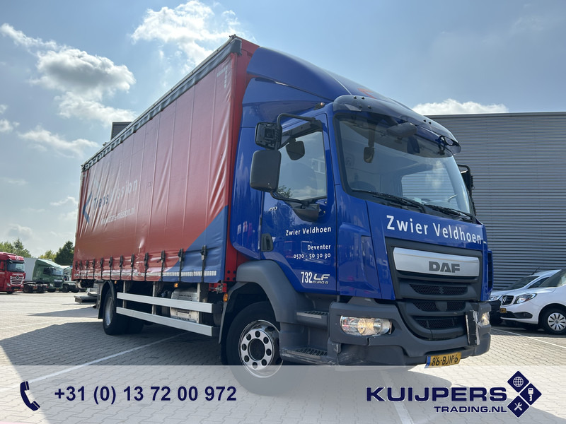 DAF LF 210 FA / 361 dkm / Curtainside / Loadlift / NL Truck - Xe tải thùng mui bạt: hình 1 DAF LF 210 FA / 361 dkm / Curtainside / Loadlift / NL Truck - Xe tải thùng mui bạt: hình 1