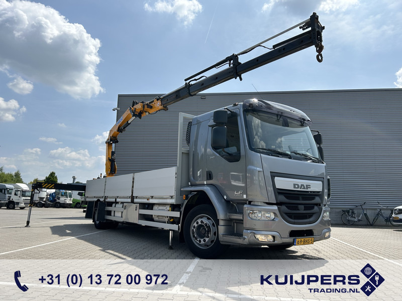 DAF LF 310 FA / Effer 175.2/3s Crane / 728 dkm / Flat Bed / APK TUV 10-25 - Xe cẩu tự hành: hình 1 DAF LF 310 FA / Effer 175.2/3s Crane / 728 dkm / Flat Bed / APK TUV 10-25 - Xe cẩu tự hành: hình 1