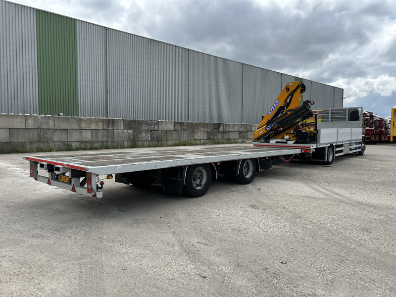 DAF LF 320 FA 19T + Burg BPM 0018 Trailer / Effer 175.2/c3s Crane / NL Combi - Xe tải thùng lửng/ Phẳng, Xe cẩu tự hành: hình 3 DAF LF 320 FA 19T + Burg BPM 0018 Trailer / Effer 175.2/c3s Crane / NL Combi - Xe tải thùng lửng/ Phẳng, Xe cẩu tự hành: hình 3