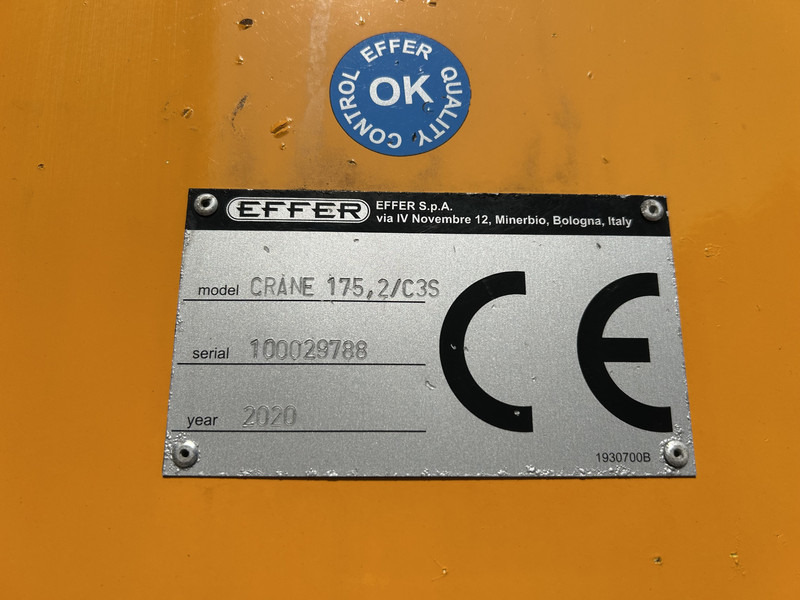 Xe cẩu tự hành DAF LF 320 FA 19T + Burg BPM 0018 Trailer / Effer 175.2/c3s Crane / NL Combi: hình 13