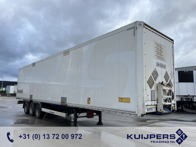Krone DryLiner / Box / Huckepack / BPW Drum / APK TUV 12-25 - Sơ mi rơ moóc hộp kín: hình 1 Krone DryLiner / Box / Huckepack / BPW Drum / APK TUV 12-25 - Sơ mi rơ moóc hộp kín: hình 1