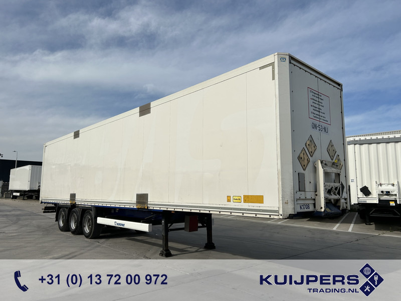 Krone DryLiner / Box / Huckepack / BPW Drum / APK TUV 12-25 - Sơ mi rơ moóc hộp kín: hình 1 Krone DryLiner / Box / Huckepack / BPW Drum / APK TUV 12-25 - Sơ mi rơ moóc hộp kín: hình 1