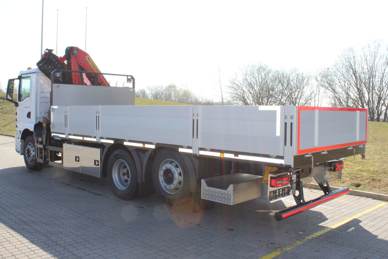 MAN TGM 26.320 6×2-4 PK19.001SLD5 Brädgårdsbil - Xe tải thùng lửng/ Phẳng, Xe cẩu tự hành: hình 4 MAN TGM 26.320 6×2-4 PK19.001SLD5 Brädgårdsbil - Xe tải thùng lửng/ Phẳng, Xe cẩu tự hành: hình 4