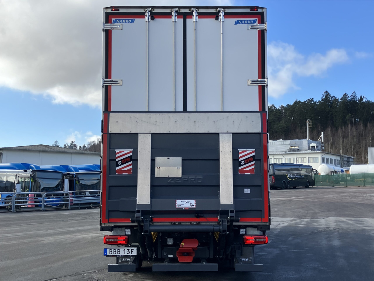 MAN TGX 26.520 6×2-4 fjärrbil Närko - Xe tải hộp: hình 5 MAN TGX 26.520 6×2-4 fjärrbil Närko - Xe tải hộp: hình 5