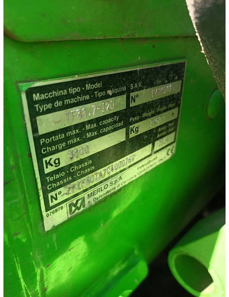 Máy móc nông nghiệp Merlo TF38.7-120: hình 9