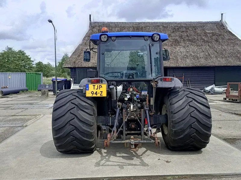 Máy cày New Holland TN60DA TN60D met voorlader 520TL en vork: hình 6