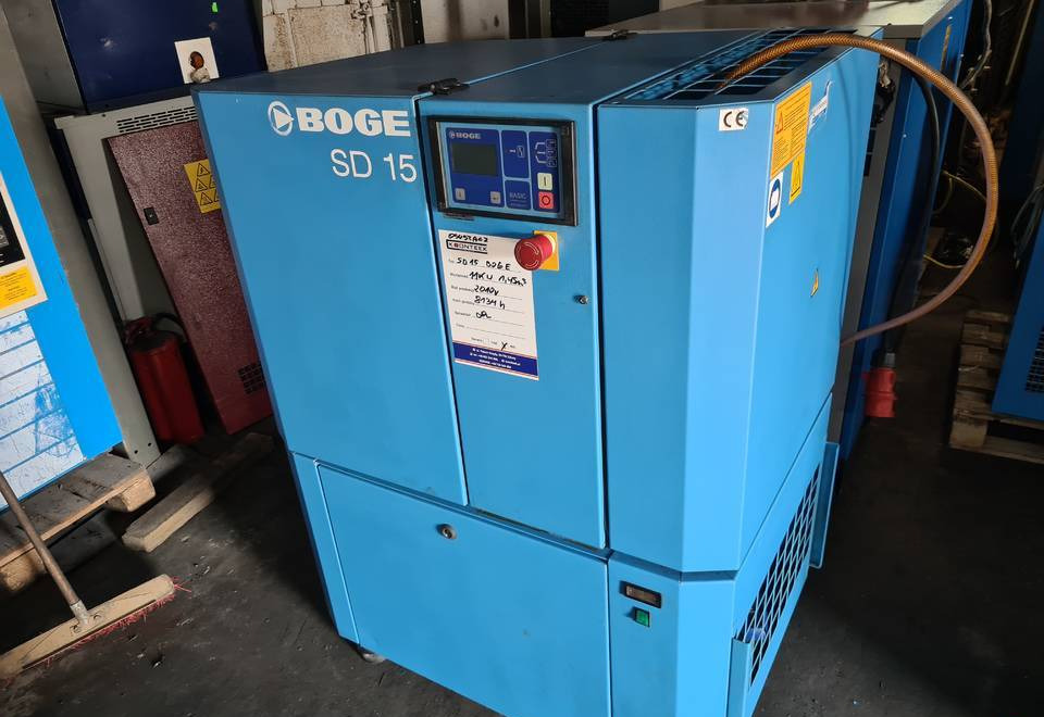 Kompresor śrubowy Boge SD 15, 11 kw - Máy nén khí: hình 2 Kompresor śrubowy Boge SD 15, 11 kw - Máy nén khí: hình 2