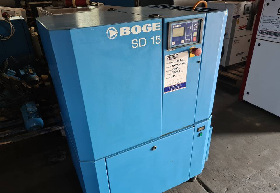 Kompresor śrubowy Boge SD 15, 11 kw - Máy nén khí: hình 3 Kompresor śrubowy Boge SD 15, 11 kw - Máy nén khí: hình 3