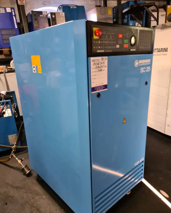 Sprężarka tłokowa BOGE SC 25, 18,5 kw - Máy nén khí: hình 3 Sprężarka tłokowa BOGE SC 25, 18,5 kw - Máy nén khí: hình 3