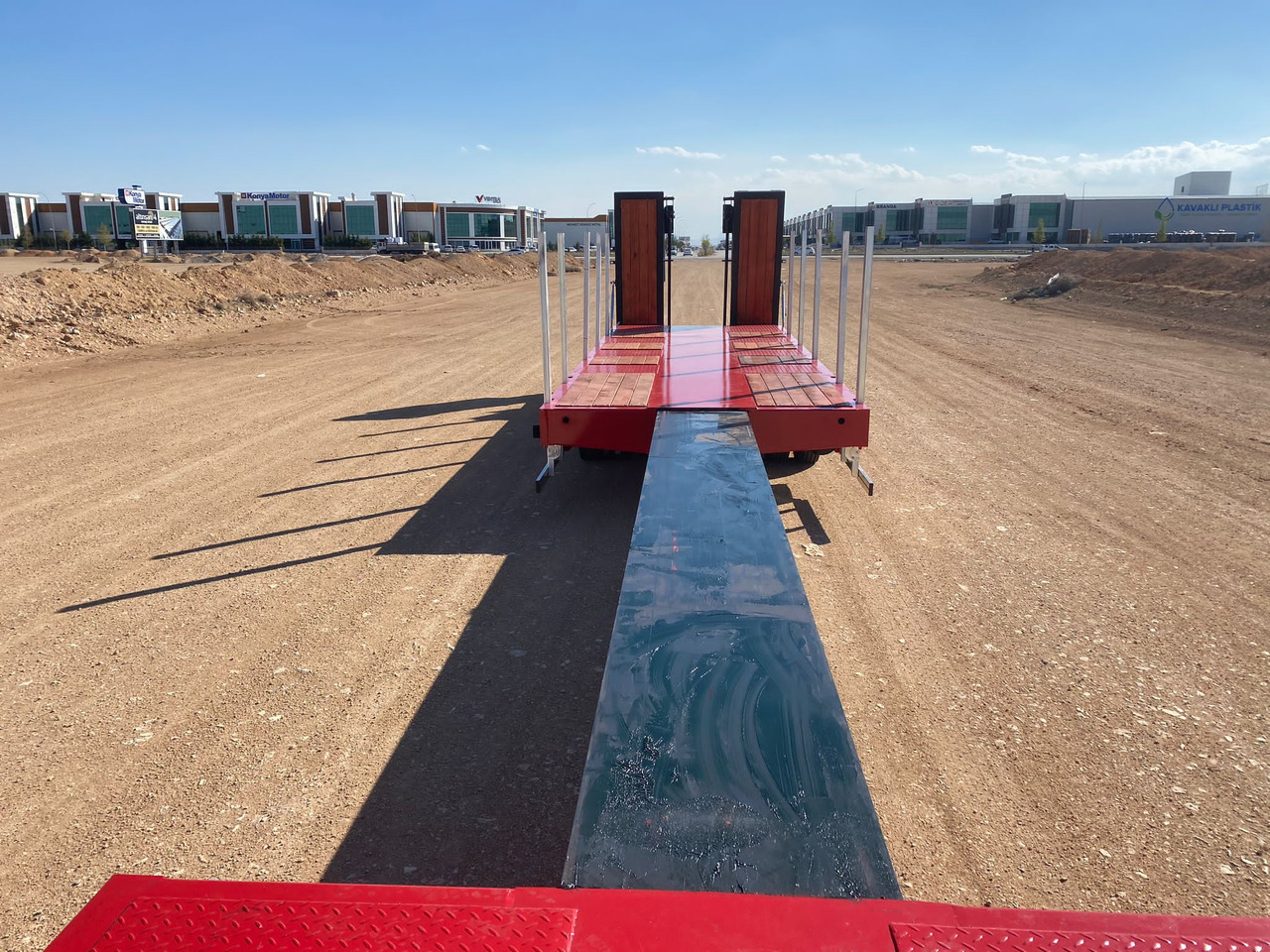Sơ mi rơ moóc thùng thấp mới GVN Trailer 4 AXLE EXTENDABLE LOWBED: hình 11