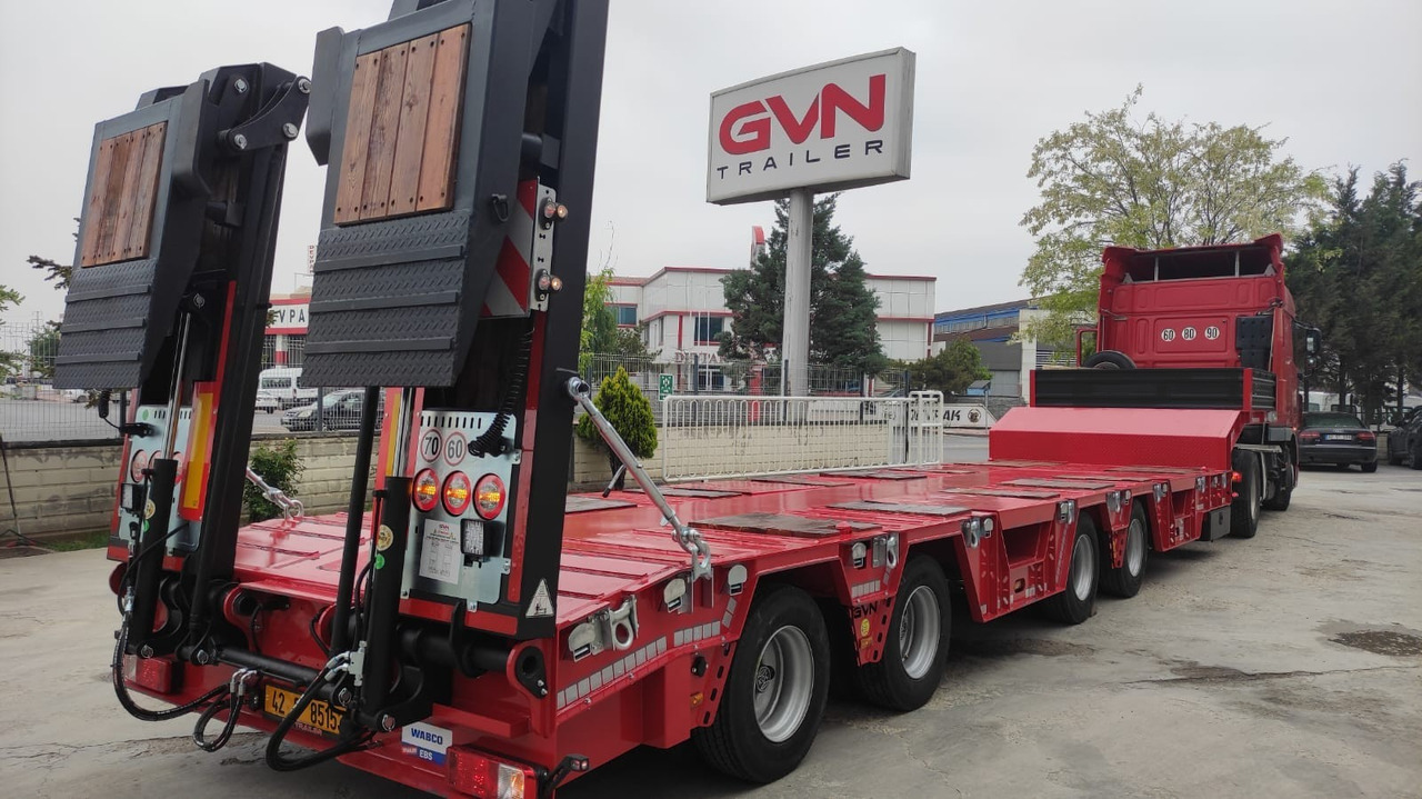 GVN Trailer 4 AXLE LOWBED WITH WHEEL RECESSES - Sơ mi rơ moóc thùng thấp: hình 4 GVN Trailer 4 AXLE LOWBED WITH WHEEL RECESSES - Sơ mi rơ moóc thùng thấp: hình 4