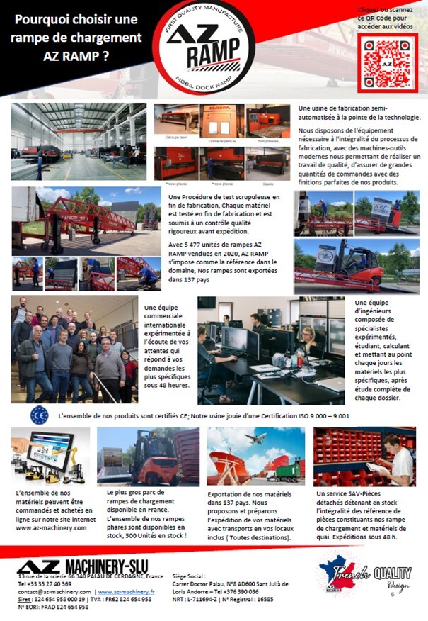 Đường dốc di động mới AZ RAMP HCNN08: hình 9