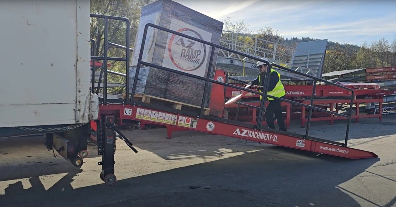 Đường dốc di động mới AZ RAMP-PRIME XS-6 . Industrial Mobil Loading Ramp: hình 11 Đường dốc di động mới AZ RAMP-PRIME XS-6 . Industrial Mobil Loading Ramp: hình 11