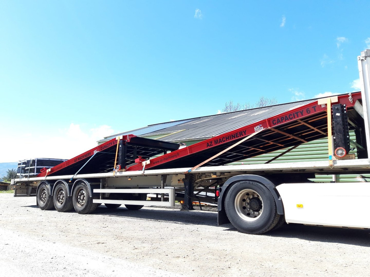 Đường dốc di động mới AZ RAMP-PRIME XS-6 . Industrial Mobil Loading Ramp: hình 18 Đường dốc di động mới AZ RAMP-PRIME XS-6 . Industrial Mobil Loading Ramp: hình 18