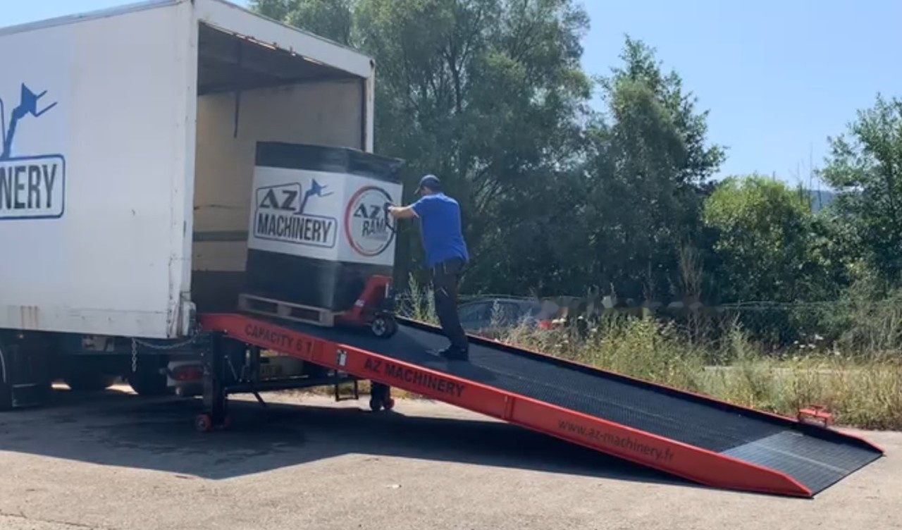 Đường dốc di động mới AZ RAMP PRIME XS-6 mobile loading ramp: hình 15 Đường dốc di động mới AZ RAMP PRIME XS-6 mobile loading ramp: hình 15