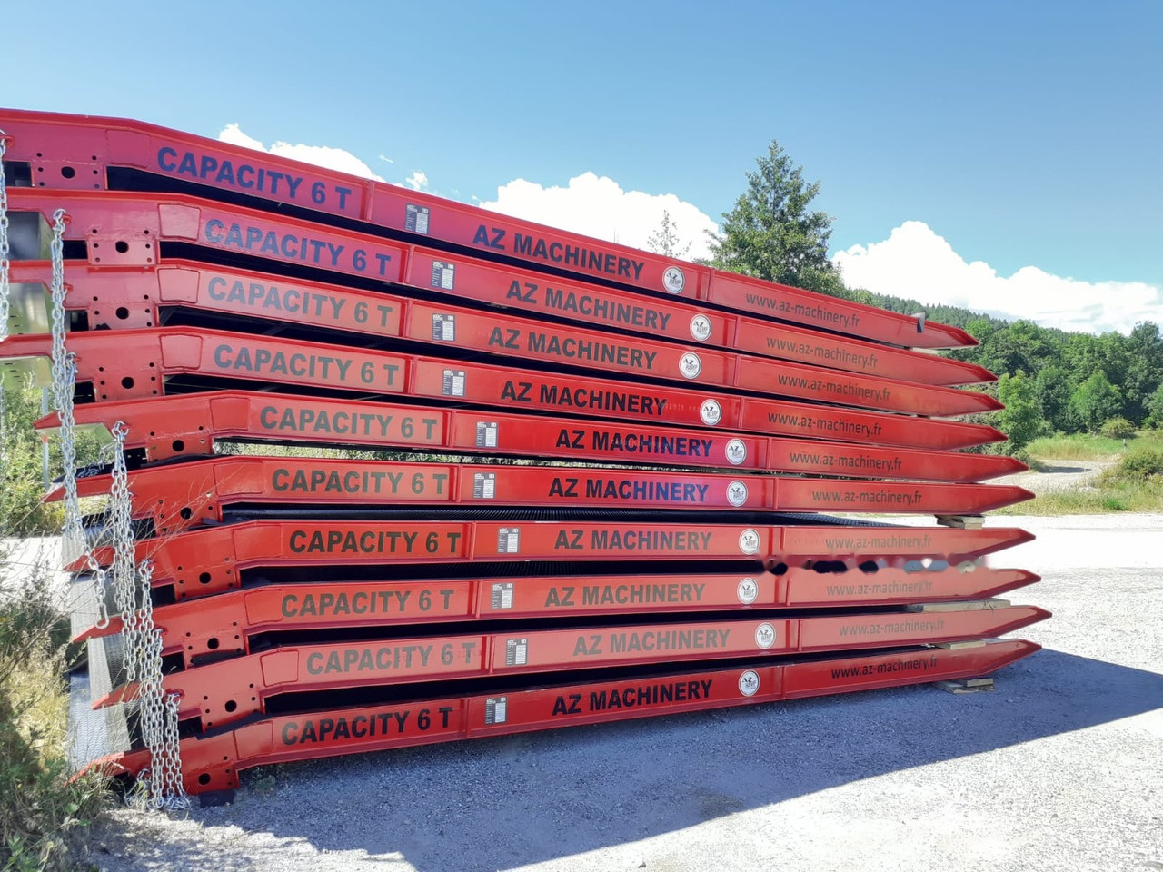 Đường dốc di động mới AZ RAMP PRIME XS-6 mobile loading ramp: hình 19 Đường dốc di động mới AZ RAMP PRIME XS-6 mobile loading ramp: hình 19